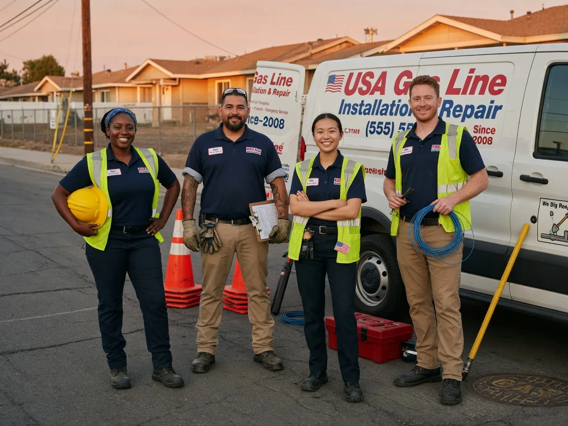 Gas Line Installation company in Elmore, AL